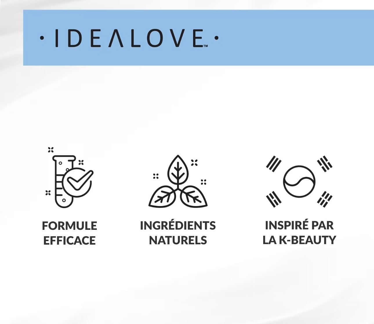Idealove Patchs pour les yeux Eye admire à l'hydrogel et à la perle noire, 60 patchs
